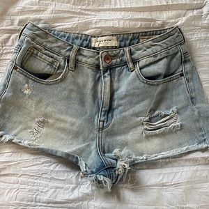 PacSun High Rise Jean Shorts
